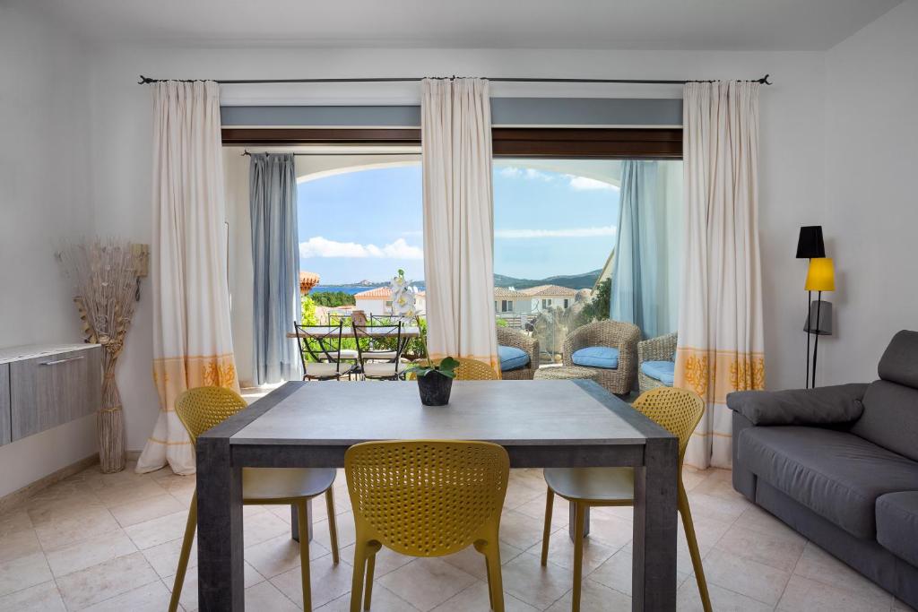 Posezení v ubytování Le Maree Apartments