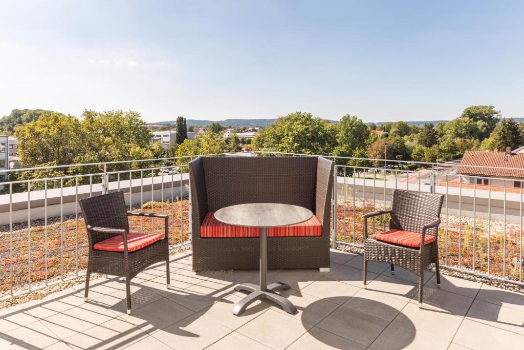 Balkón nebo terasa v ubytování Park Inn by Radisson Neumarkt