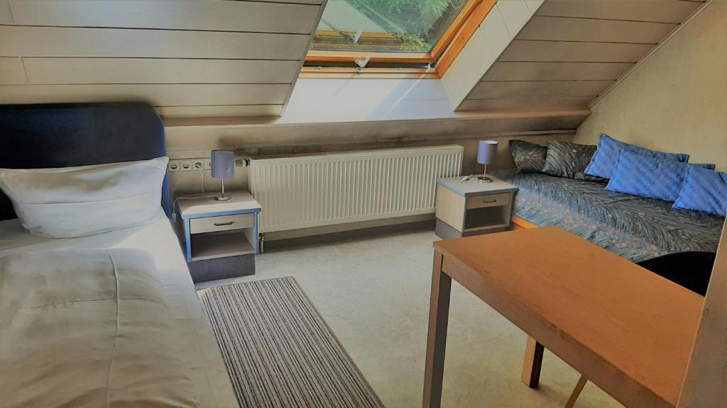 Posezení v ubytování Landgasthof Schwarz