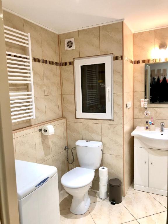 Koupelna v ubytování Apartment Tatry - spacious 3BD, Netflix & fast internet