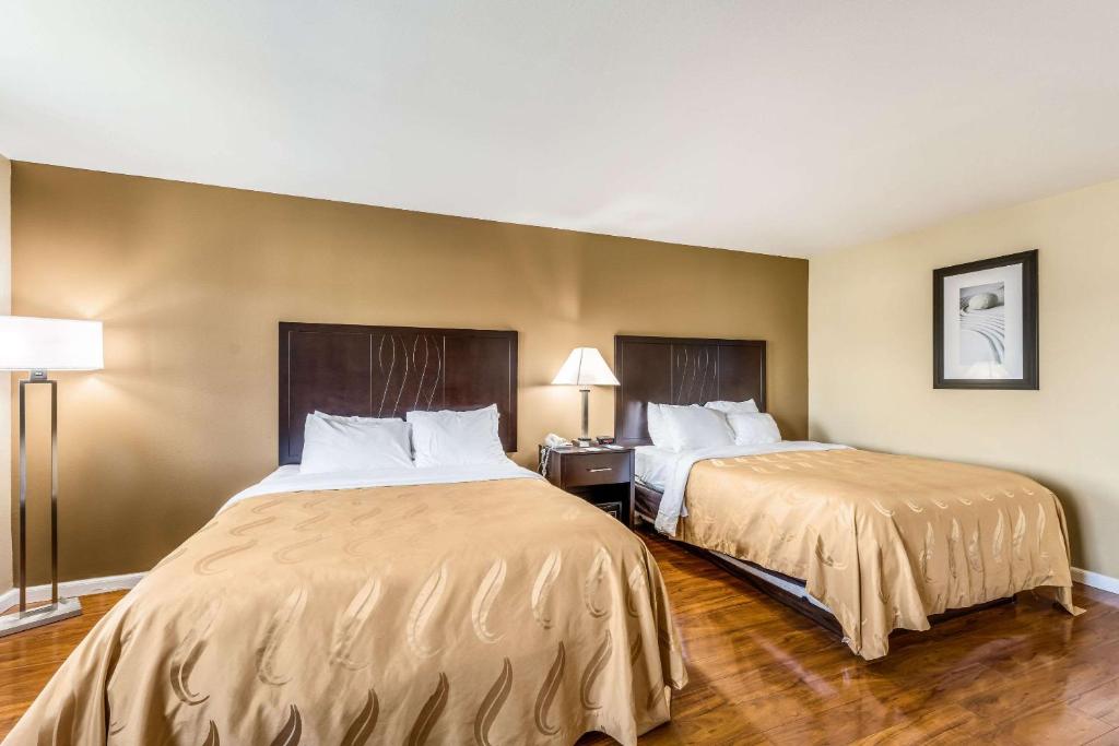 Postel nebo postele na pokoji v ubytování Quality Inn Cle Elum-Ellensburg