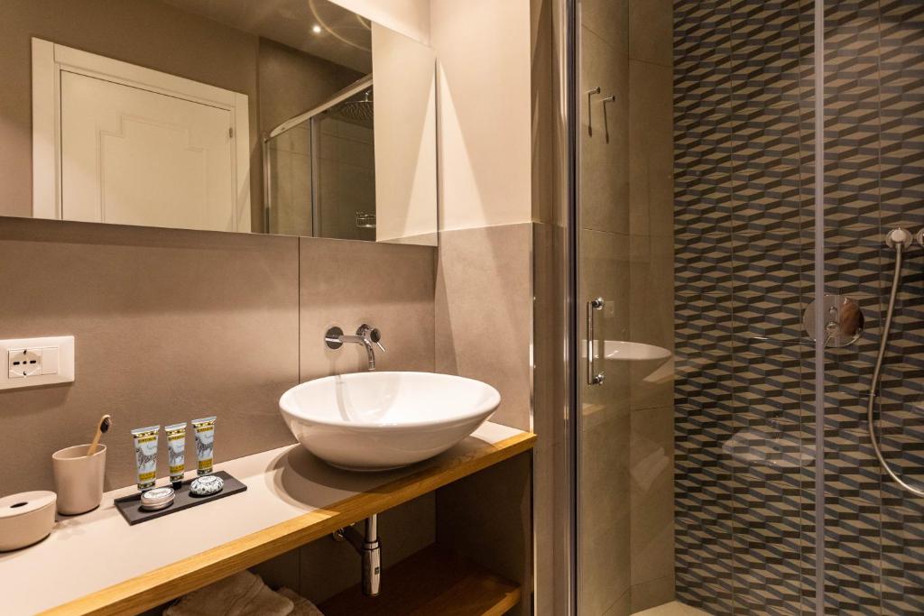 Koupelna v ubytování Villa Masetta - Luxury Suites