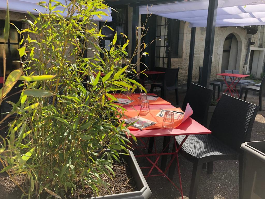 Restaurace v ubytování Auberge du Renard'eau