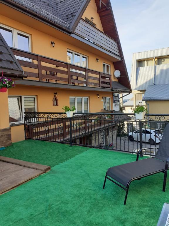 Balkón alebo terasa v ubytovaní U Danki