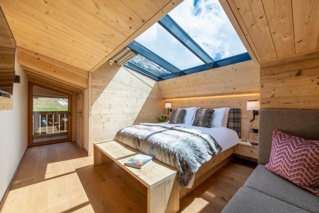 Postel nebo postele na pokoji v ubytování Brunnenhof Luxury Apartments