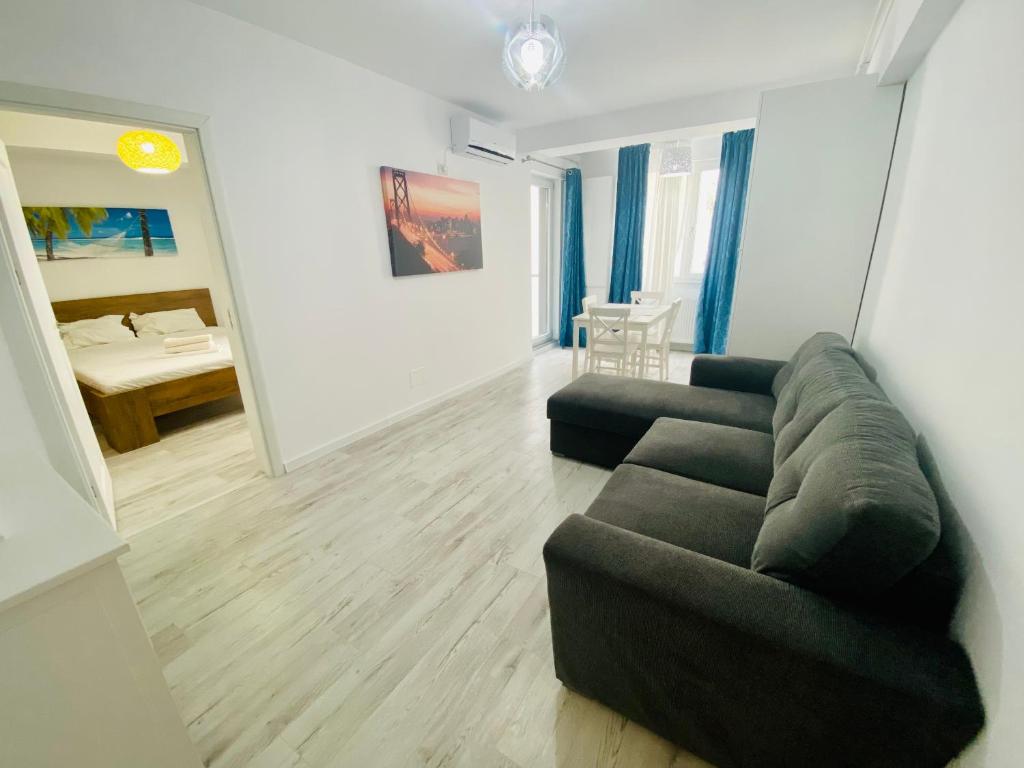Posezení v ubytování Apartament D30 Beach