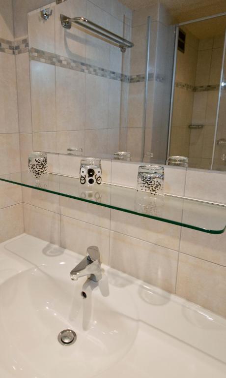 Kúpeľňa v ubytovaní Appartement Schaubensteiner