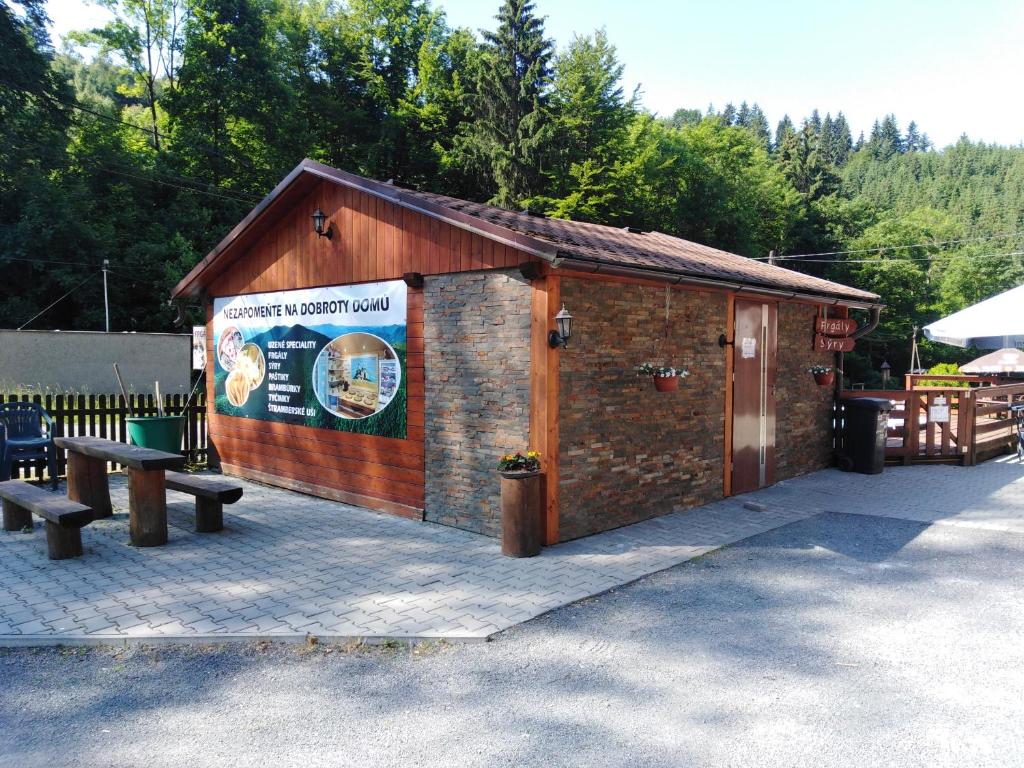 Budova, kde se penzion nachází