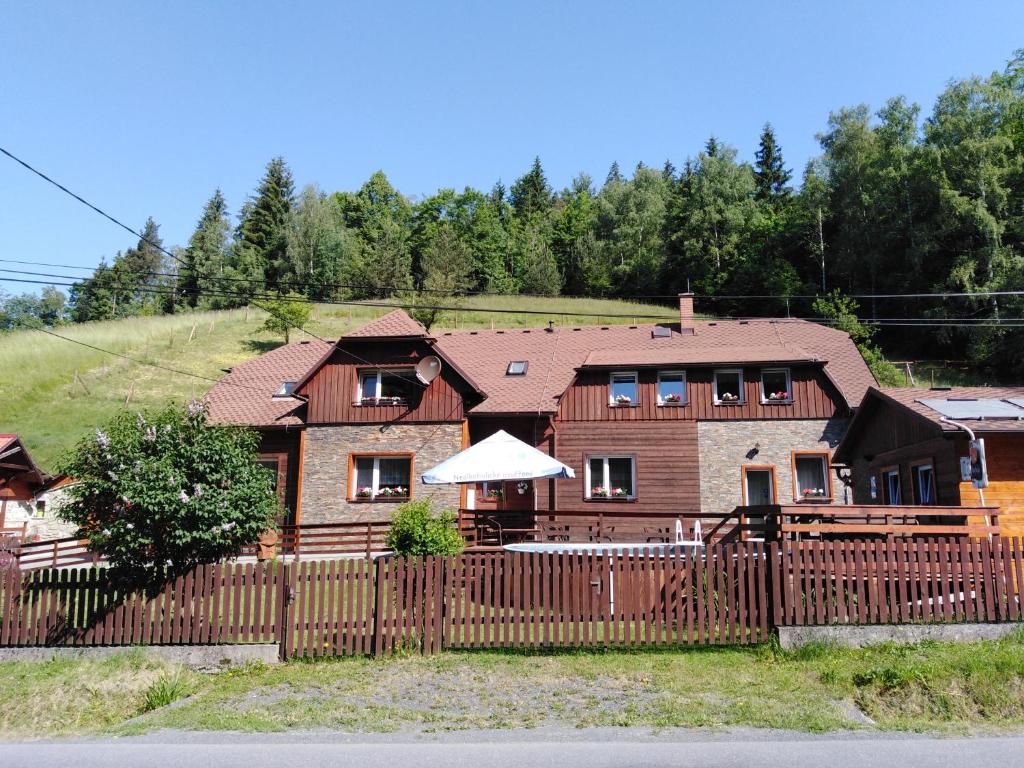 Budova, kde se penzion nachází