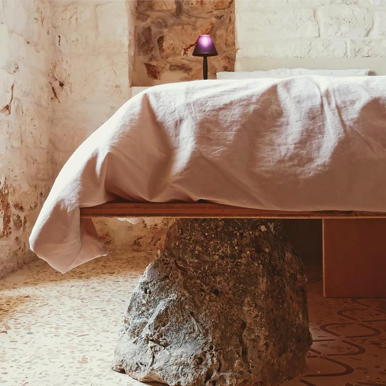 Postel nebo postele na pokoji v ubytování Masseria LoJazzo