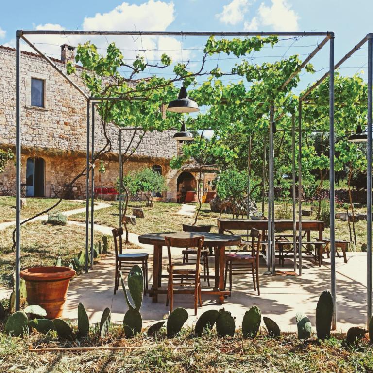 Zahrada ubytování Masseria LoJazzo