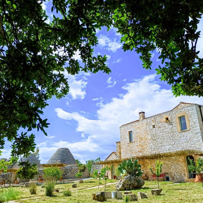 Zahrada ubytování Masseria LoJazzo