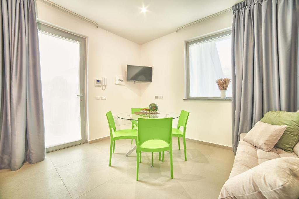 A television and/or entertainment centre at Il Casale di Monacella