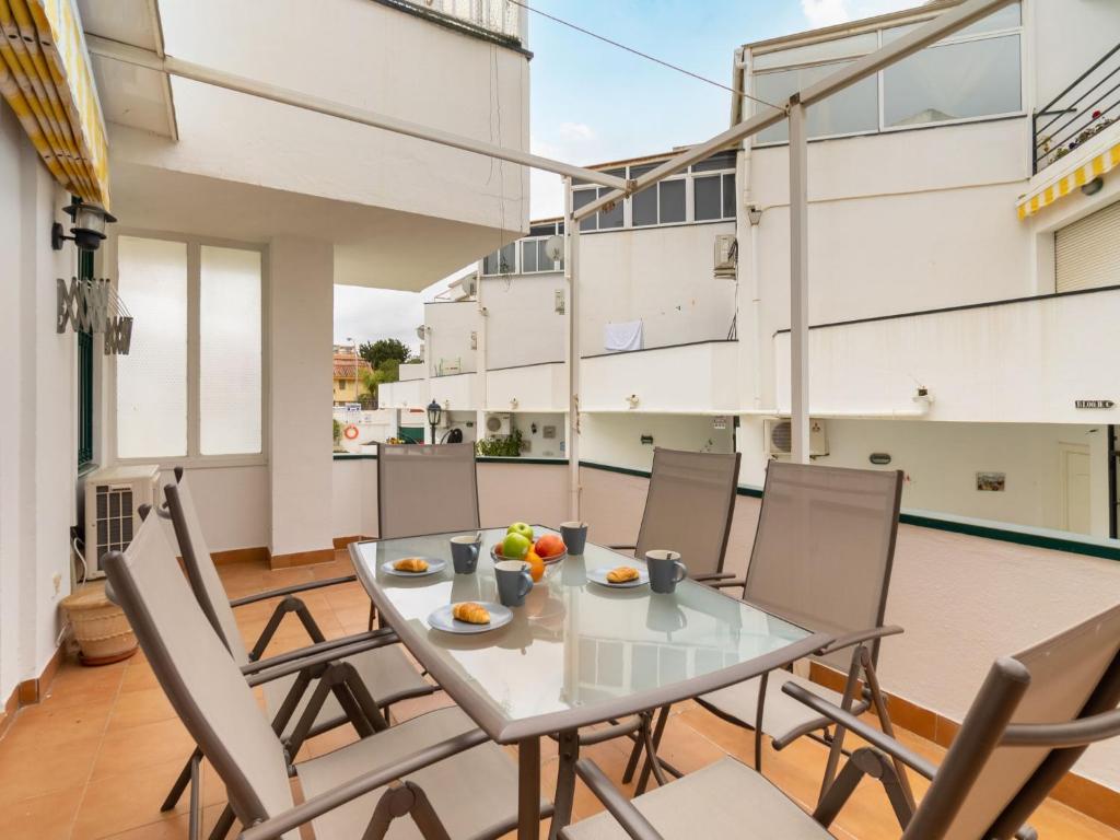 Balkón alebo terasa v ubytovaní Apartment Oasis by Interhome