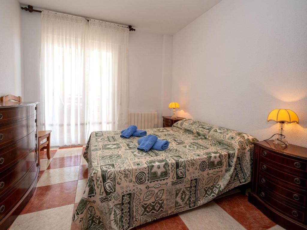 Posteľ alebo postele v izbe v ubytovaní Apartment Sun and Beach by Interhome