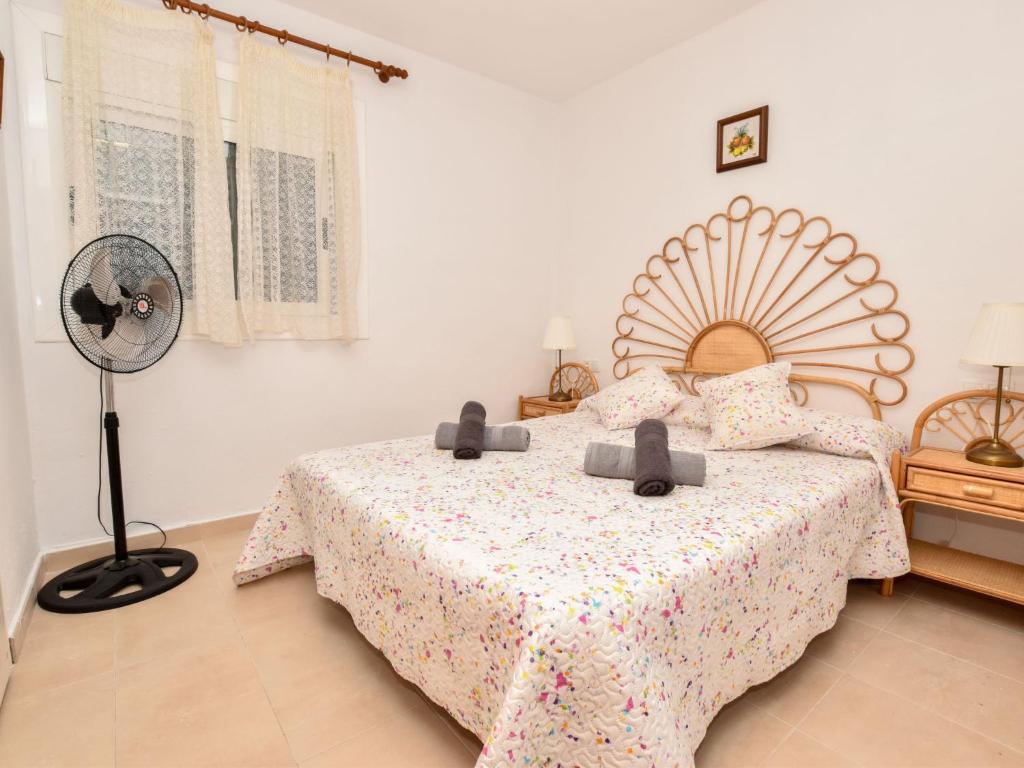 Postel nebo postele na pokoji v ubytování Apartment Burrito by Interhome