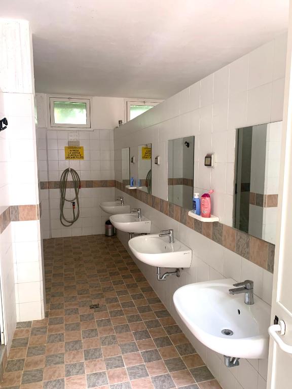 Koupelna v ubytování Camping Dolce Sole