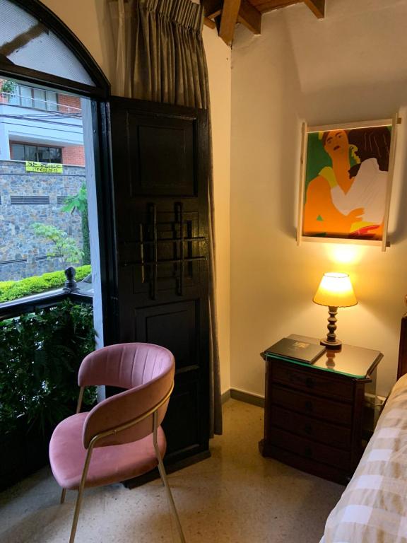 Posezení v ubytování Casa Rosales