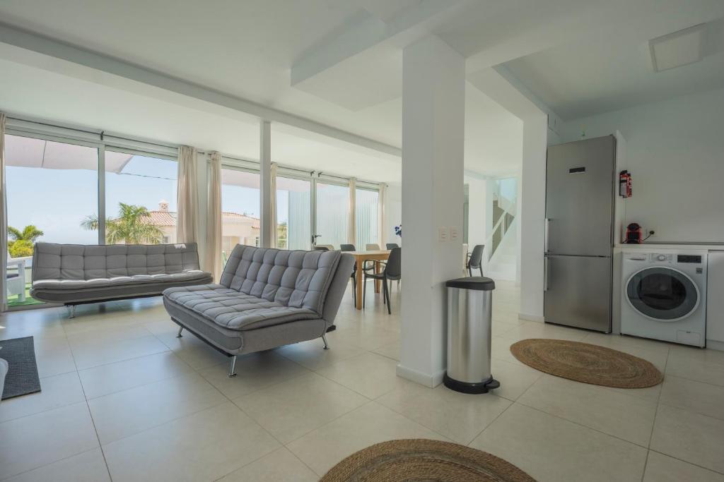 Posezení v ubytování Vill'A&R Tenerife