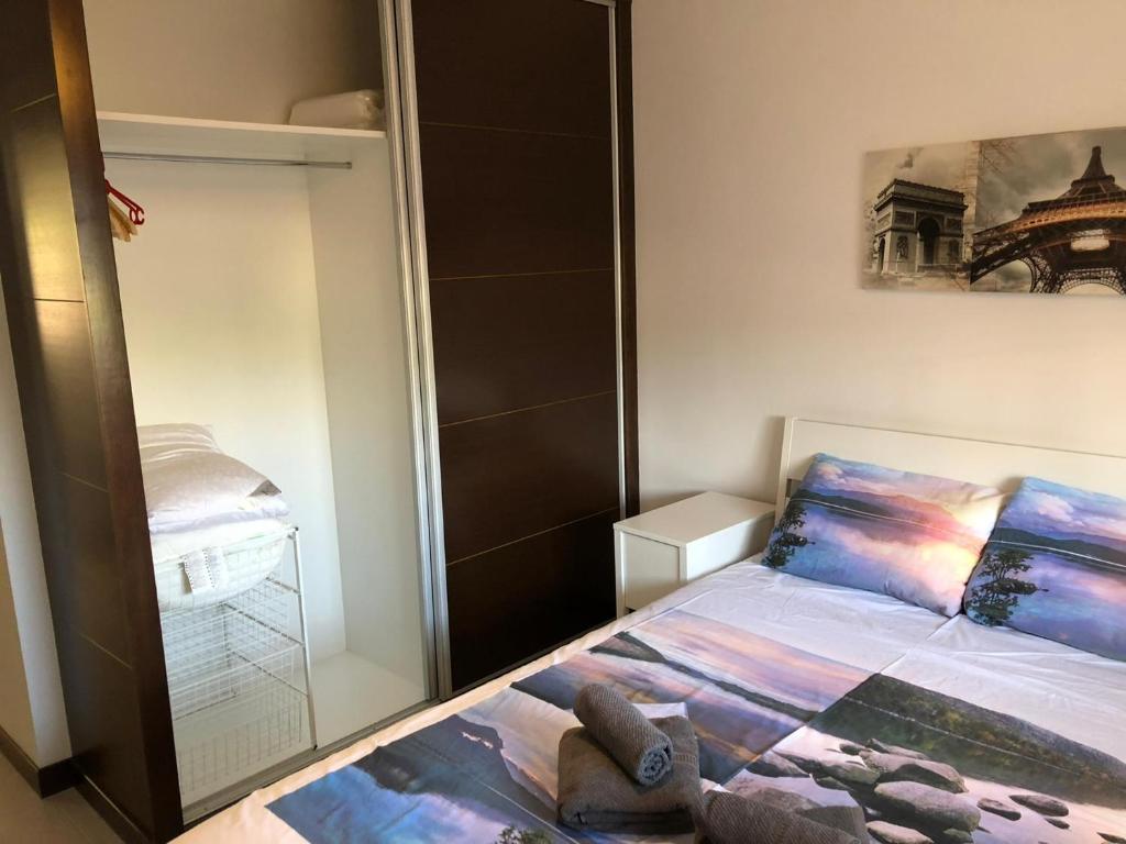 Posteľ alebo postele v izbe v ubytovaní Al paraiso del sur