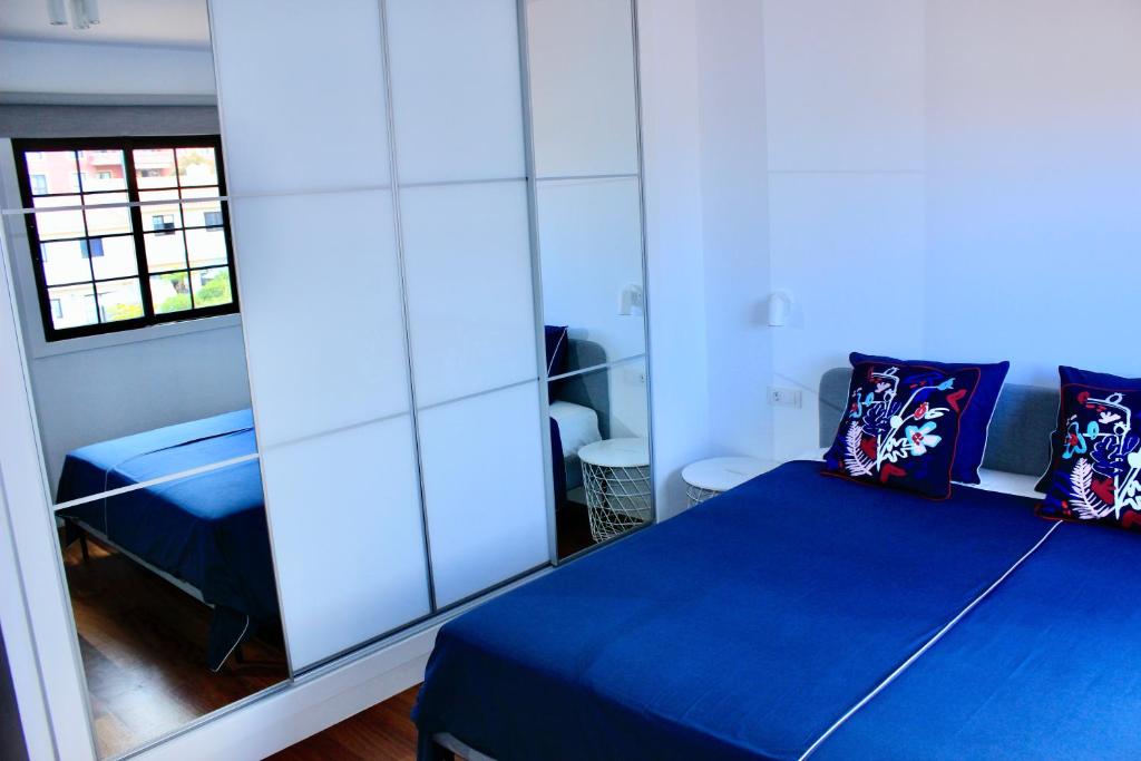 Postel nebo postele na pokoji v ubytování 3BDR + 2BATH Comfy House El Medano