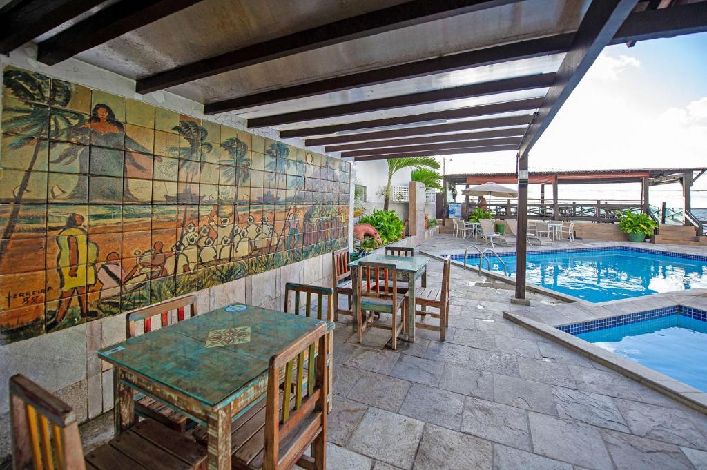 A piscina localizada em Hotel Costeiro ou nos arredores