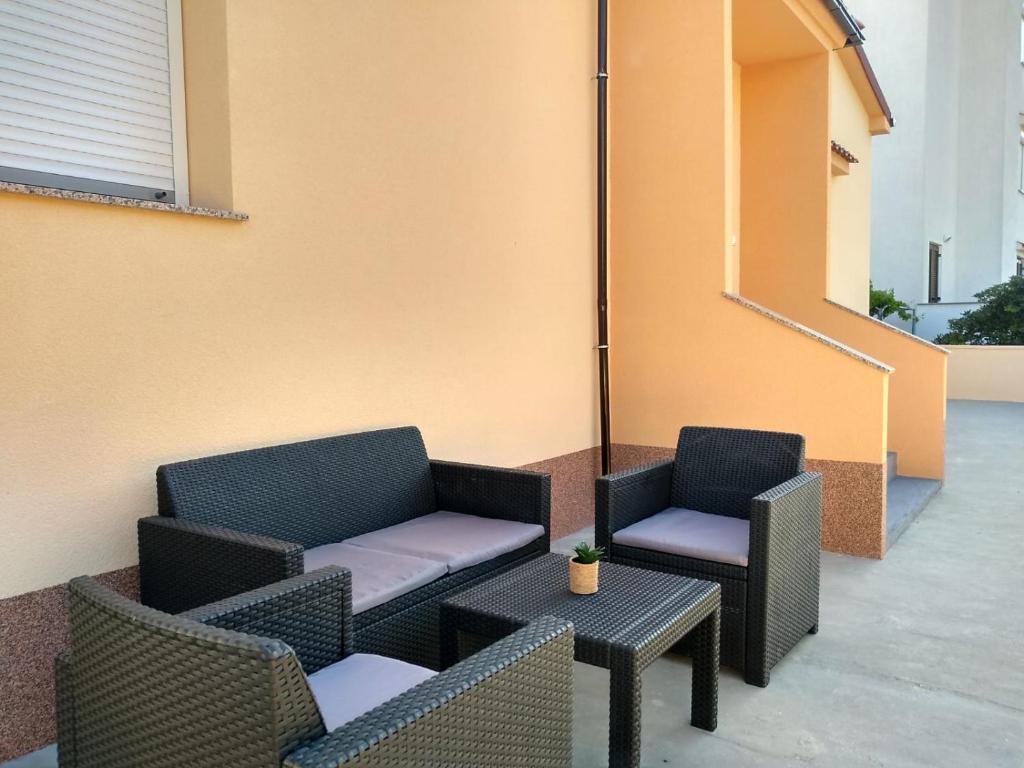 Posezení v ubytování Apartment Sandra