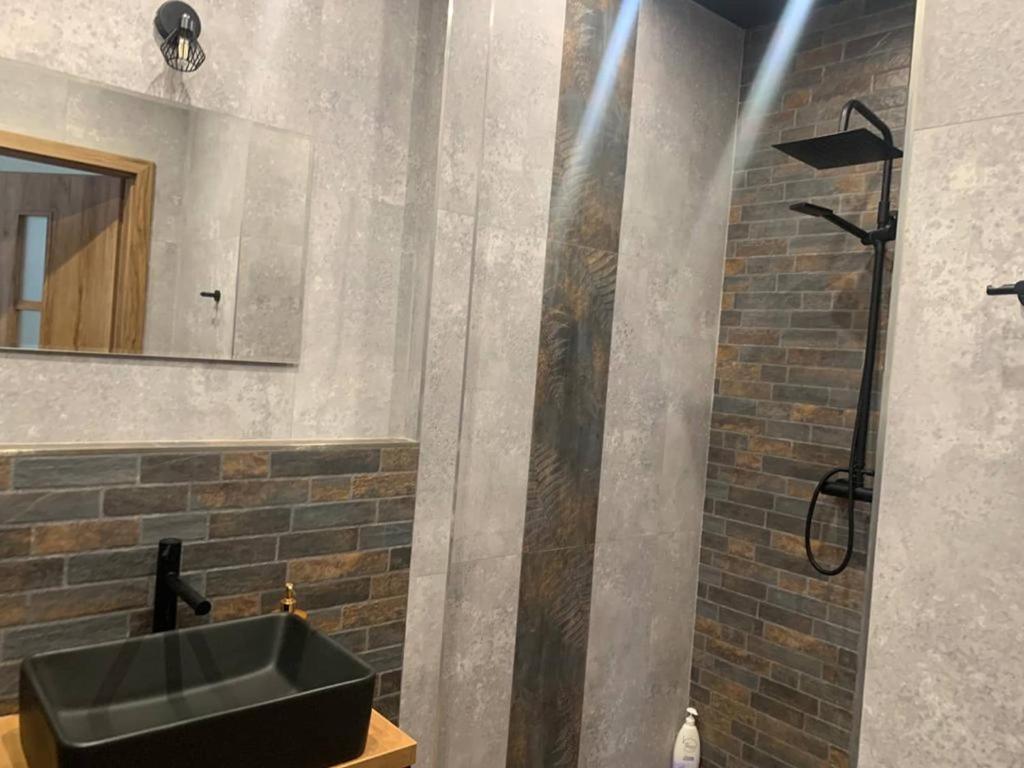 Kúpeľňa v ubytovaní Apartament Batory