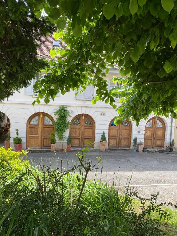 Zahrada ubytování La Maison des Fontaines d'Alsace