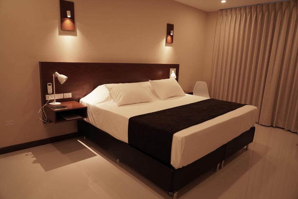 Lova arba lovos apgyvendinimo įstaigoje Chairu Eco Hotel