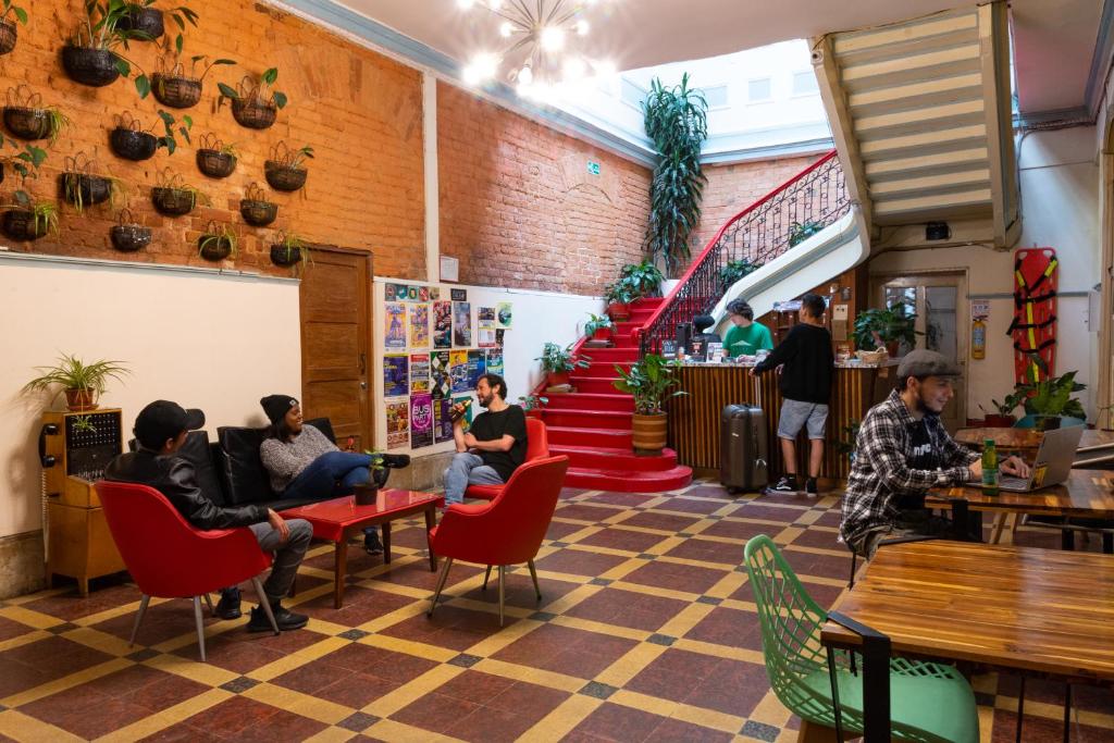 Posezení v ubytování Hostal R10