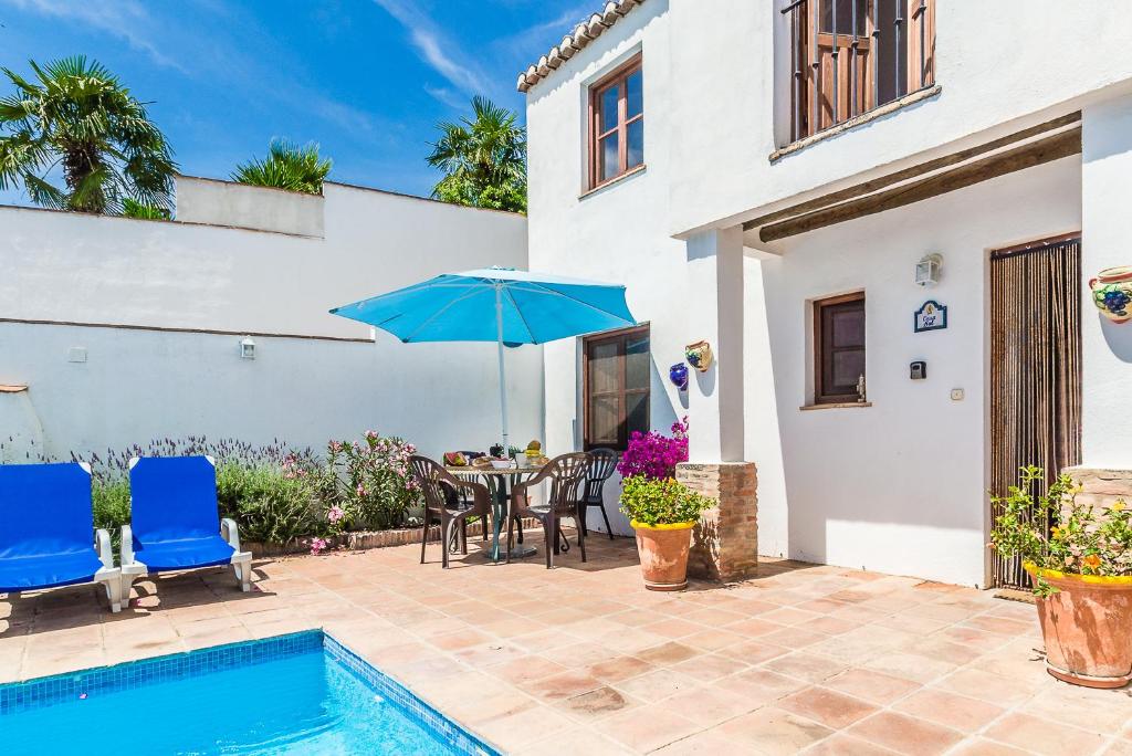 The swimming pool at or close to Casa Sol - traditional village house with pool and view