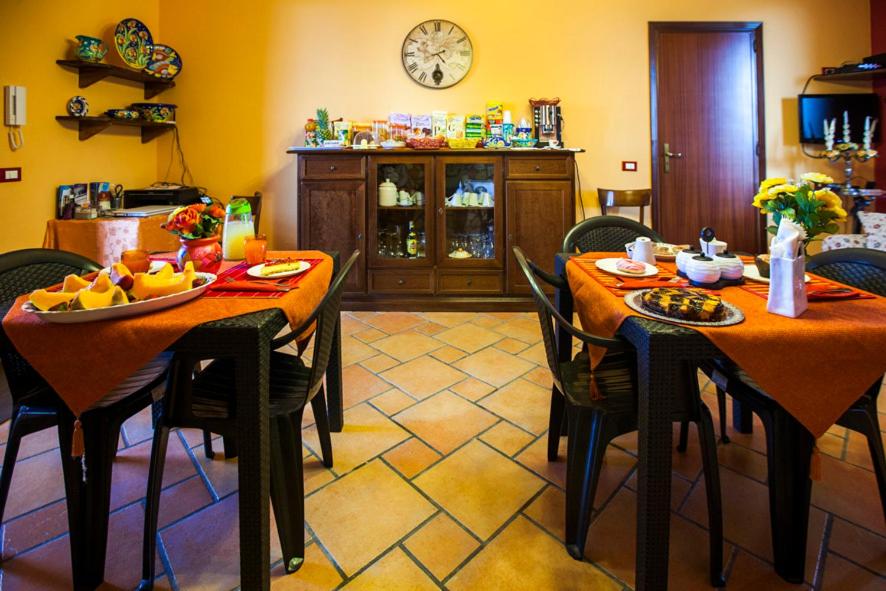 Jídlo v bed and breakfast nebo okolí