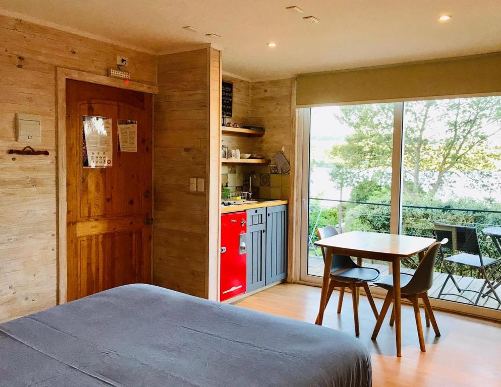 Kuchyň nebo kuchyňský kout v ubytování Amukan Lodge