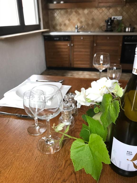 Nápoje v ubytování Ferienhaus Riesling