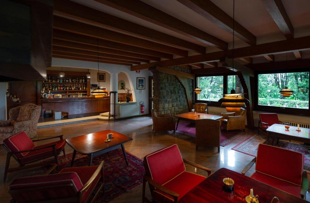 Posezení v ubytování Villa Scacciapensieri Boutique Hotel