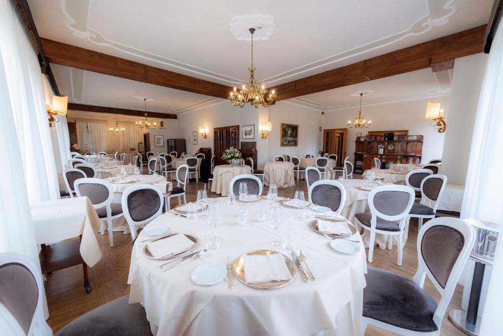 Restaurace v ubytování Villa Scacciapensieri Boutique Hotel