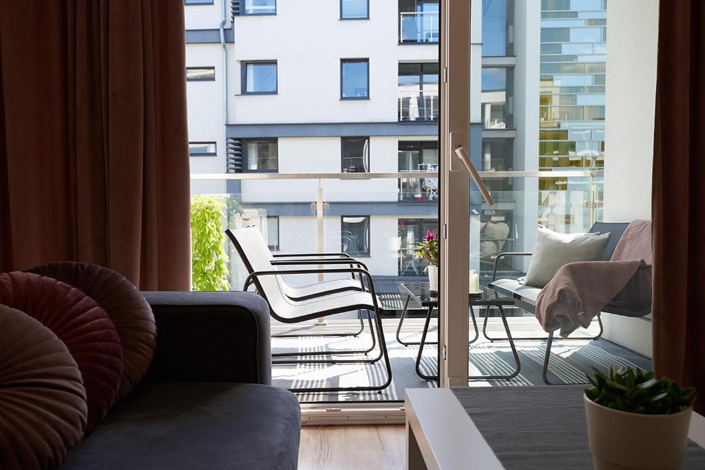 Posedenie v ubytovaní Apartament Dębowiec