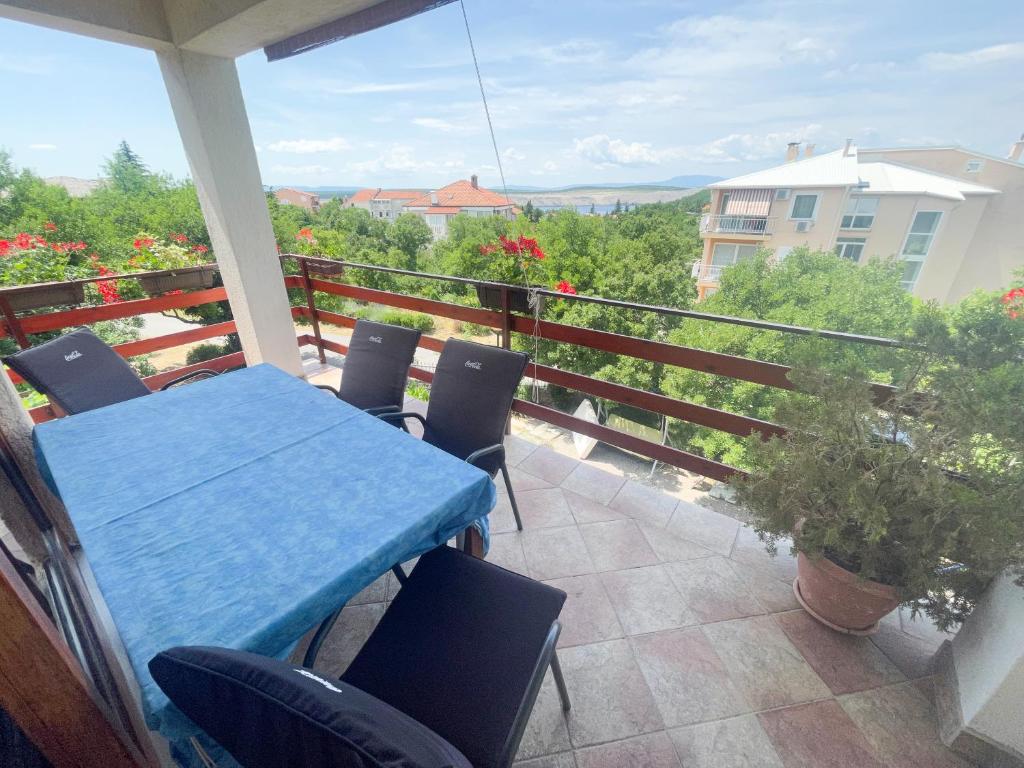 Balkón nebo terasa v ubytování Apartmani Matković