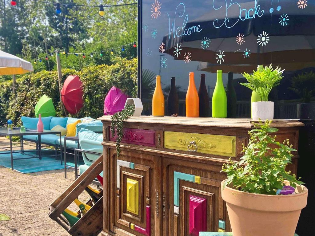 Zahrada ubytování Mercure Reims Parc Des Expositions