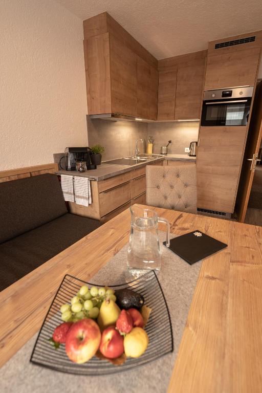 Kuchyňa alebo kuchynka v ubytovaní Senner Appartements