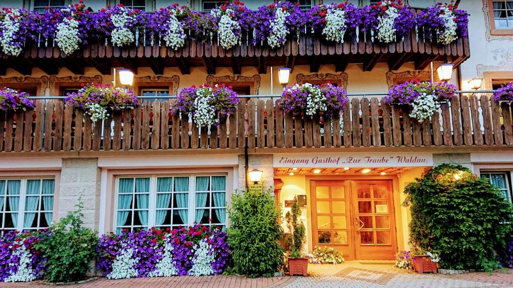 Zahrada ubytování ZUR TRAUBE Schwarzwaldhotel & Restaurant am Titisee