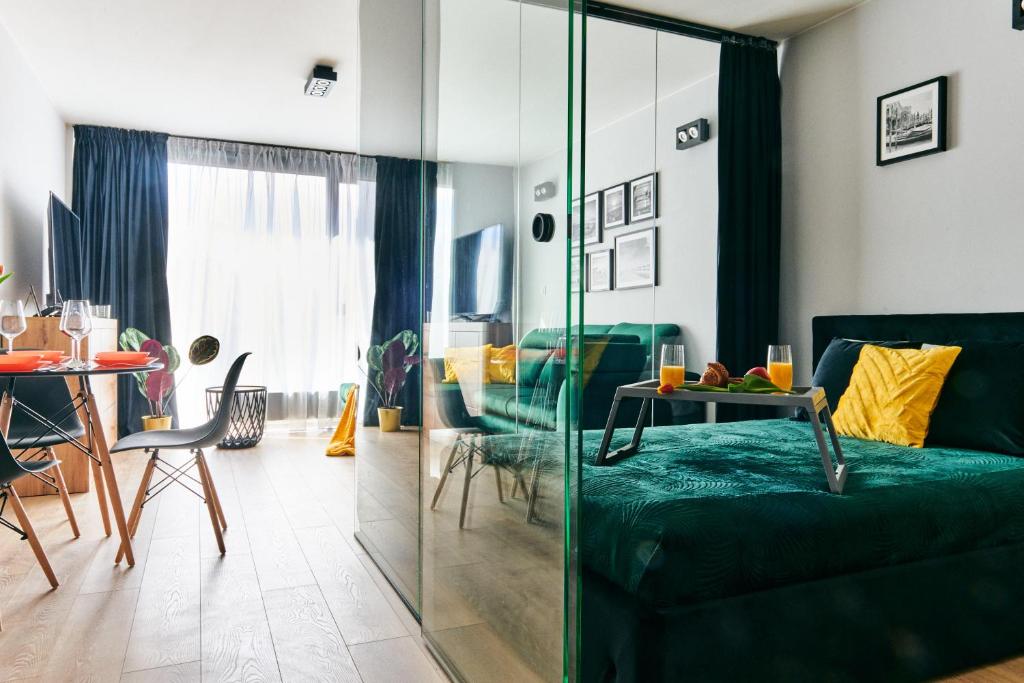 Posedenie v ubytovaní EASY RENT Apartments - Diamond
