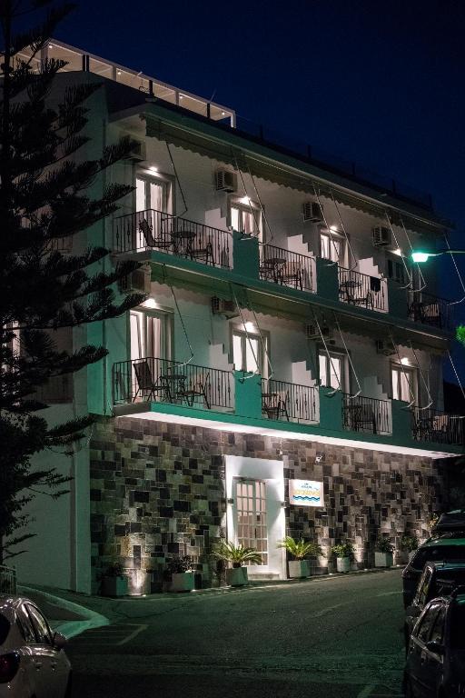 Budynek, w którym mieści się hotel