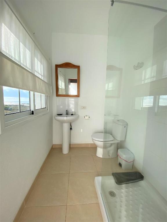A bathroom at Apartamentos Los Arroyos