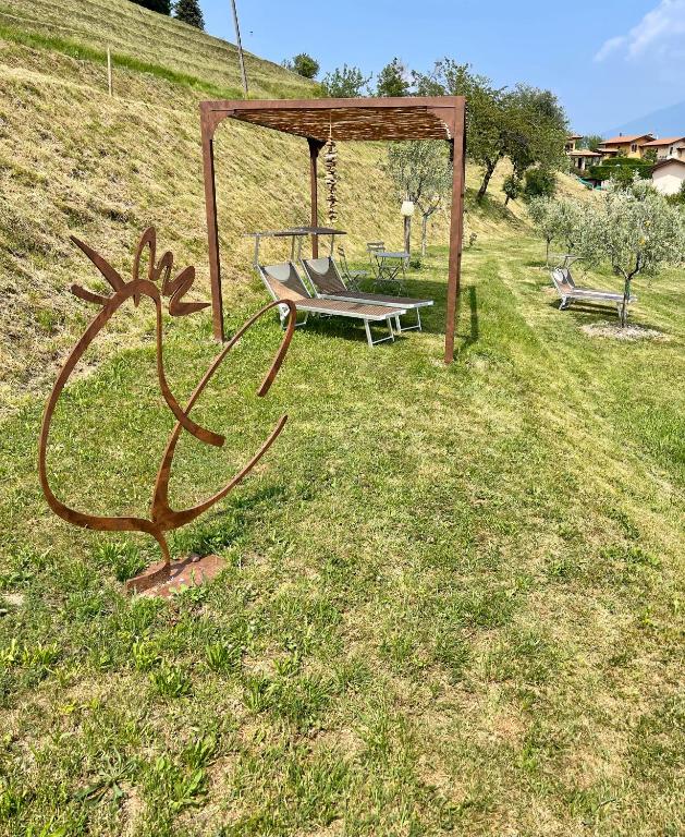 Zahrada ubytování Borgo Cantagallo Casa Ofelia