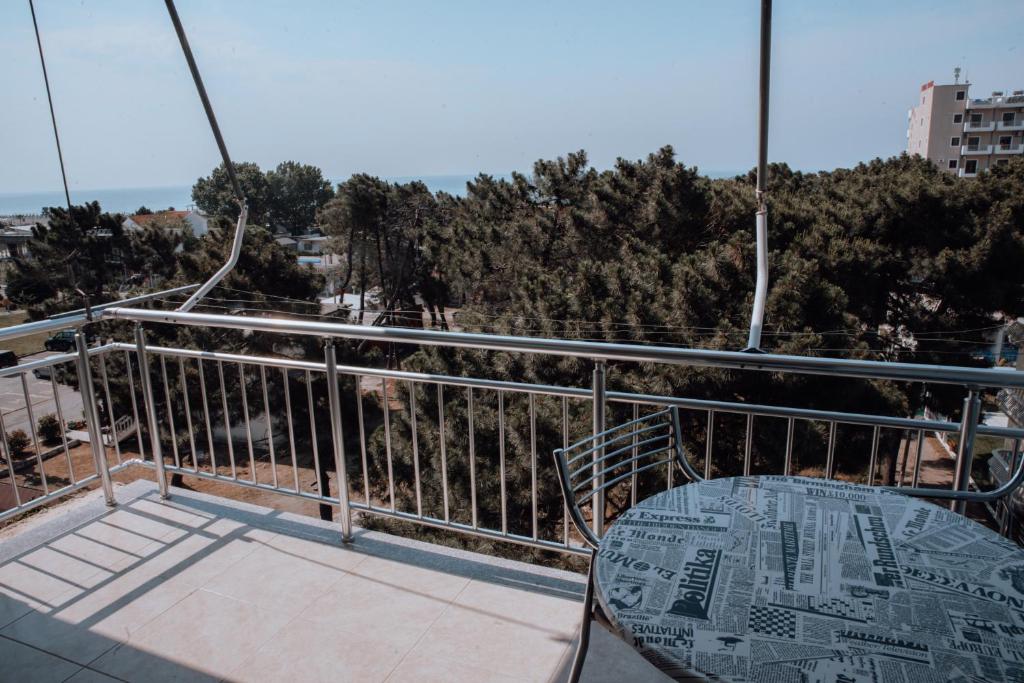 Balkón nebo terasa v ubytování Hotel Perdja