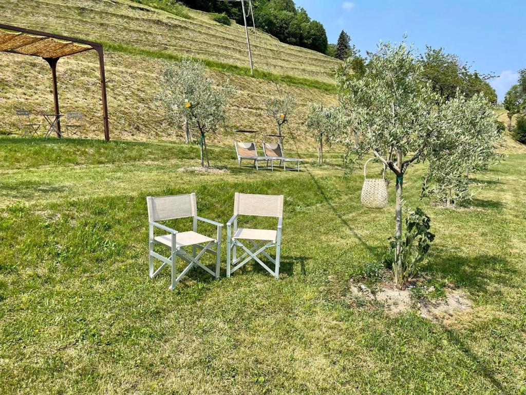 Vonkajšia záhrada v ubytovaní Borgo Cantagallo Casa Olivia 2