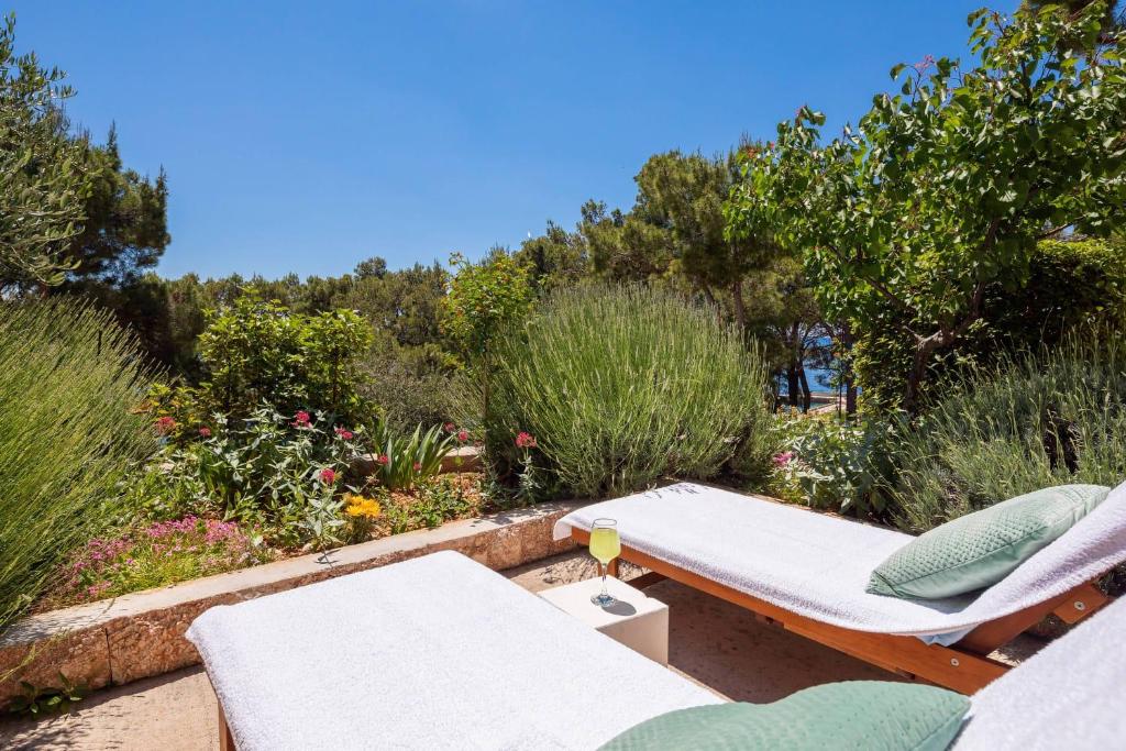 حديقة خارج Apartments Silvana
