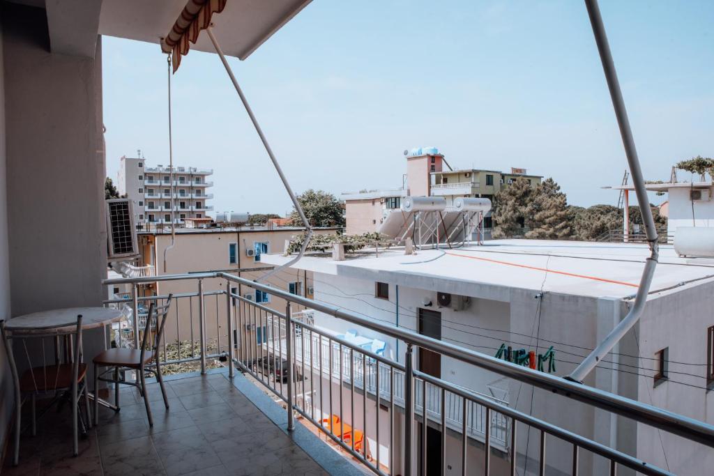 Balkón nebo terasa v ubytování Hotel Perdja